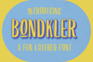 Bondkler: Playful Magic for Display Typography