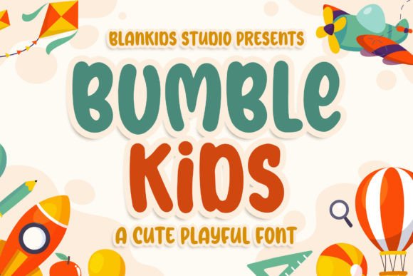 Bumble Kids: A Playful Font for Creative Projects