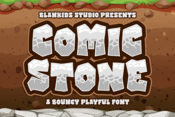 Comic Stone: A Playful Font for Creative Projects