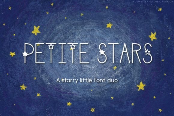 Discover the Playful Charm of the Petite Stars Typeface