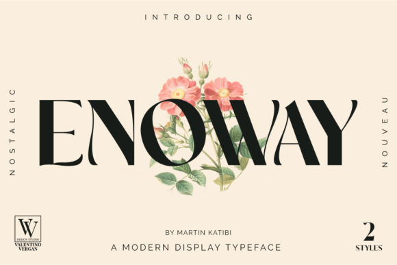 Enoway: Modern Display Font for Bold, Stylish Projects