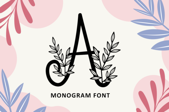 Foliage Monogram: A Fresh Take on Elegant Typography