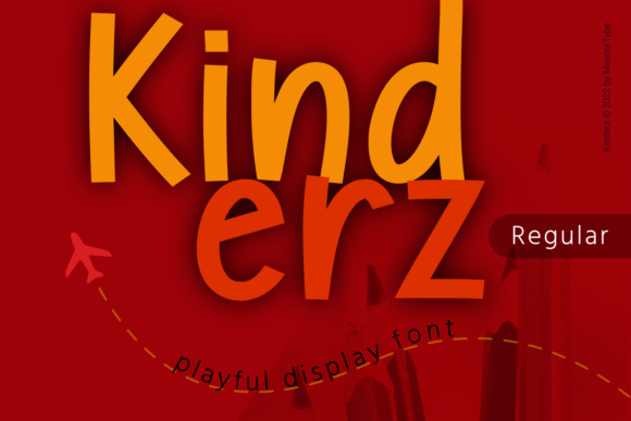 Kinderz: A Versatile Display Font for Modern Design