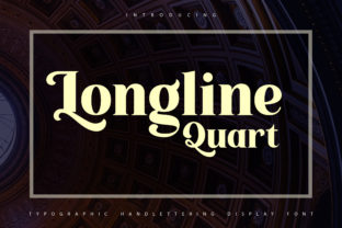 Longline Quartz: A Charming Display Font for Creative Projects