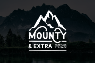 Mounty: The Hipster Chic Display Font with Ornamental Flair