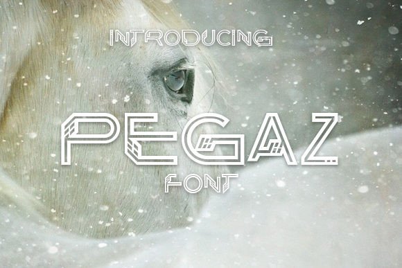 Pegaz: A Cool and Unique Display Font for Modern Design