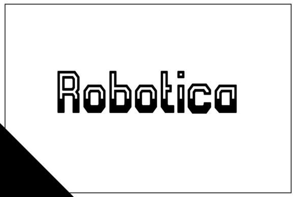 Robotica: The Futuristic Display Font for Modern Design