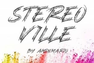 Stereo Ville: A Fresh Display Font for Creative Projects